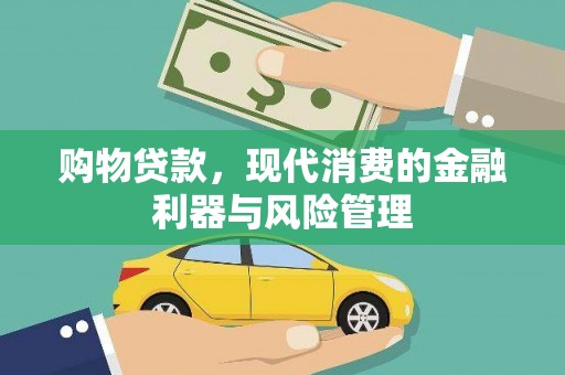 盐埕购物贷款，现代消费的金融利器与风险管理