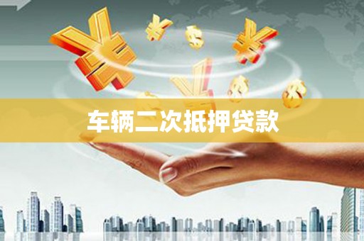 盐埕车辆二次抵押贷款