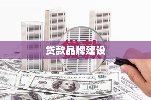 盐埕贷款品牌建设