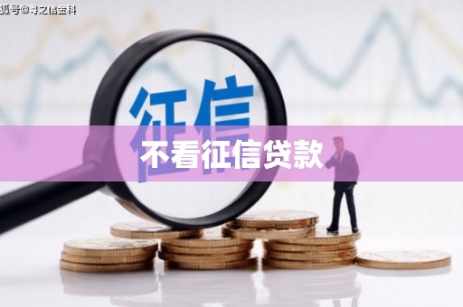 盐埕不看征信贷款