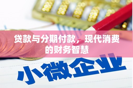 盐埕贷款与分期付款，现代消费的财务智慧
