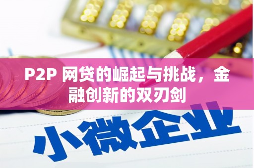 盐埕P2P 网贷的崛起与挑战，金融创新的双刃剑