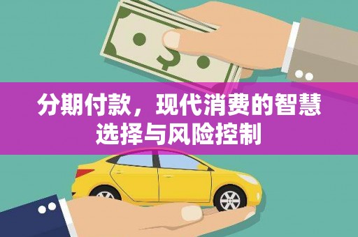盐埕分期付款，现代消费的智慧选择与风险控制