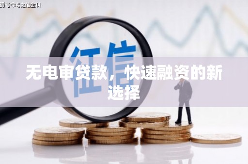 盐埕无电审贷款，快速融资的新选择
