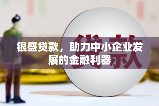 盐埕银盛贷款，助力中小企业发展的金融利器