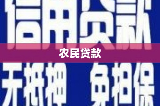 盐埕农民贷款