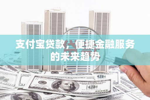 盐埕支付宝贷款，便捷金融服务的未来趋势
