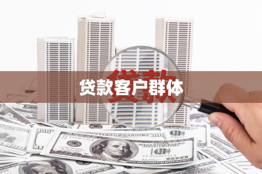 盐埕贷款客户群体