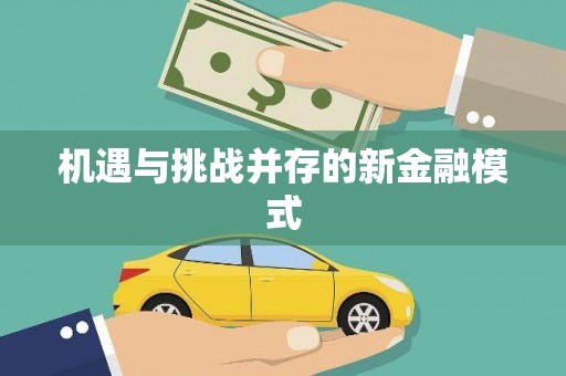 盐埕机遇与挑战并存的新金融模式