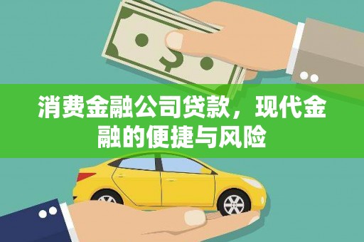 盐埕消费金融公司贷款，现代金融的便捷与风险