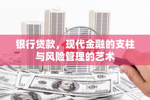 盐埕银行贷款，现代金融的支柱与风险管理的艺术