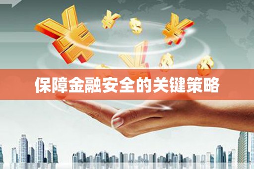 盐埕保障金融安全的关键策略