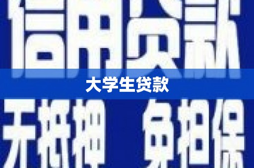 盐埕大学生贷款
