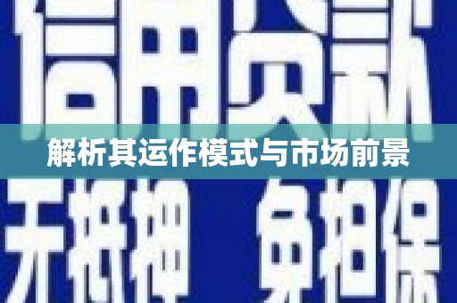 盐埕解析其运作模式与市场前景